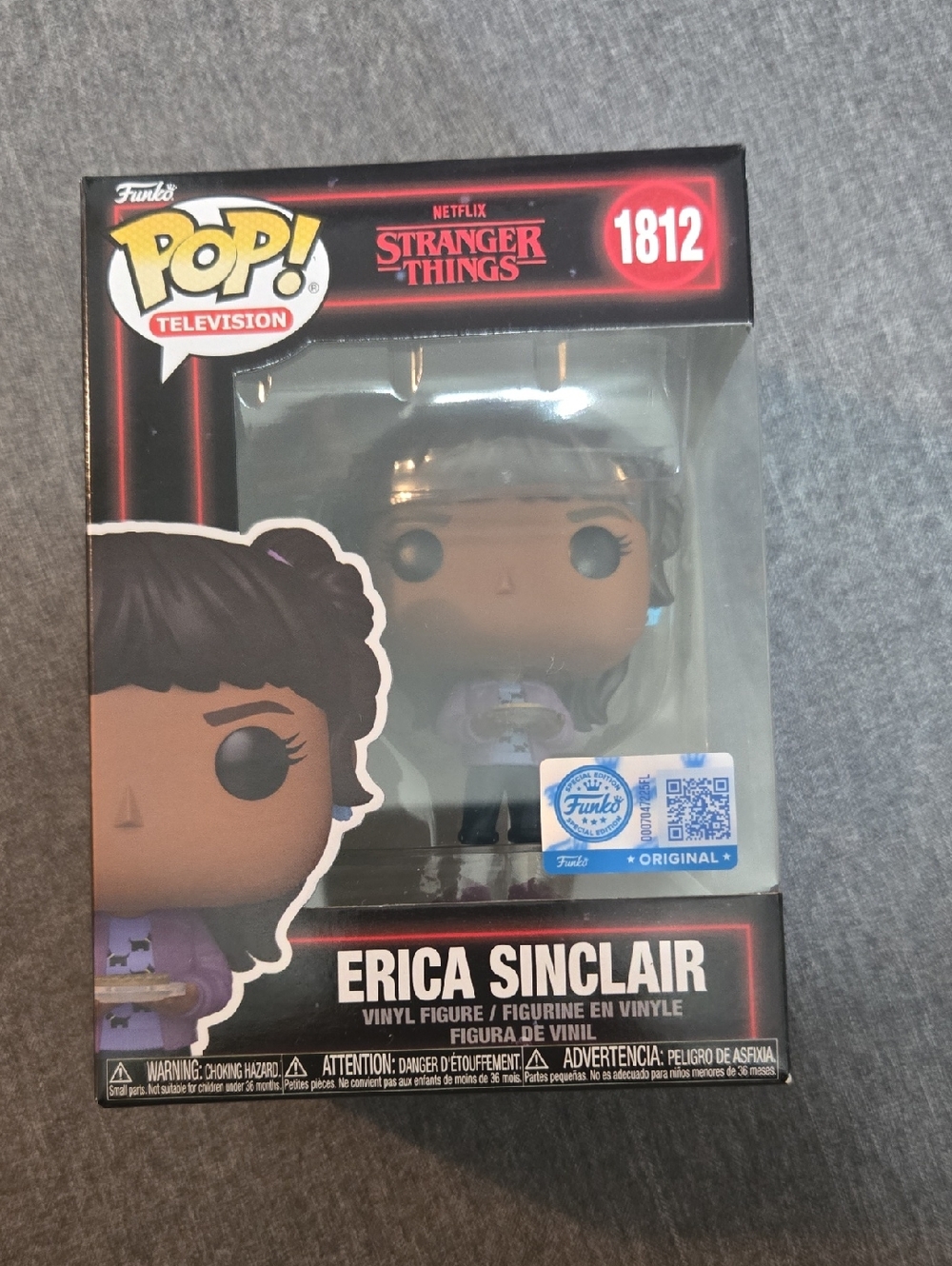 Funko Pop! Erica Sinclair Figure - Purple Jacket & Black Hair
